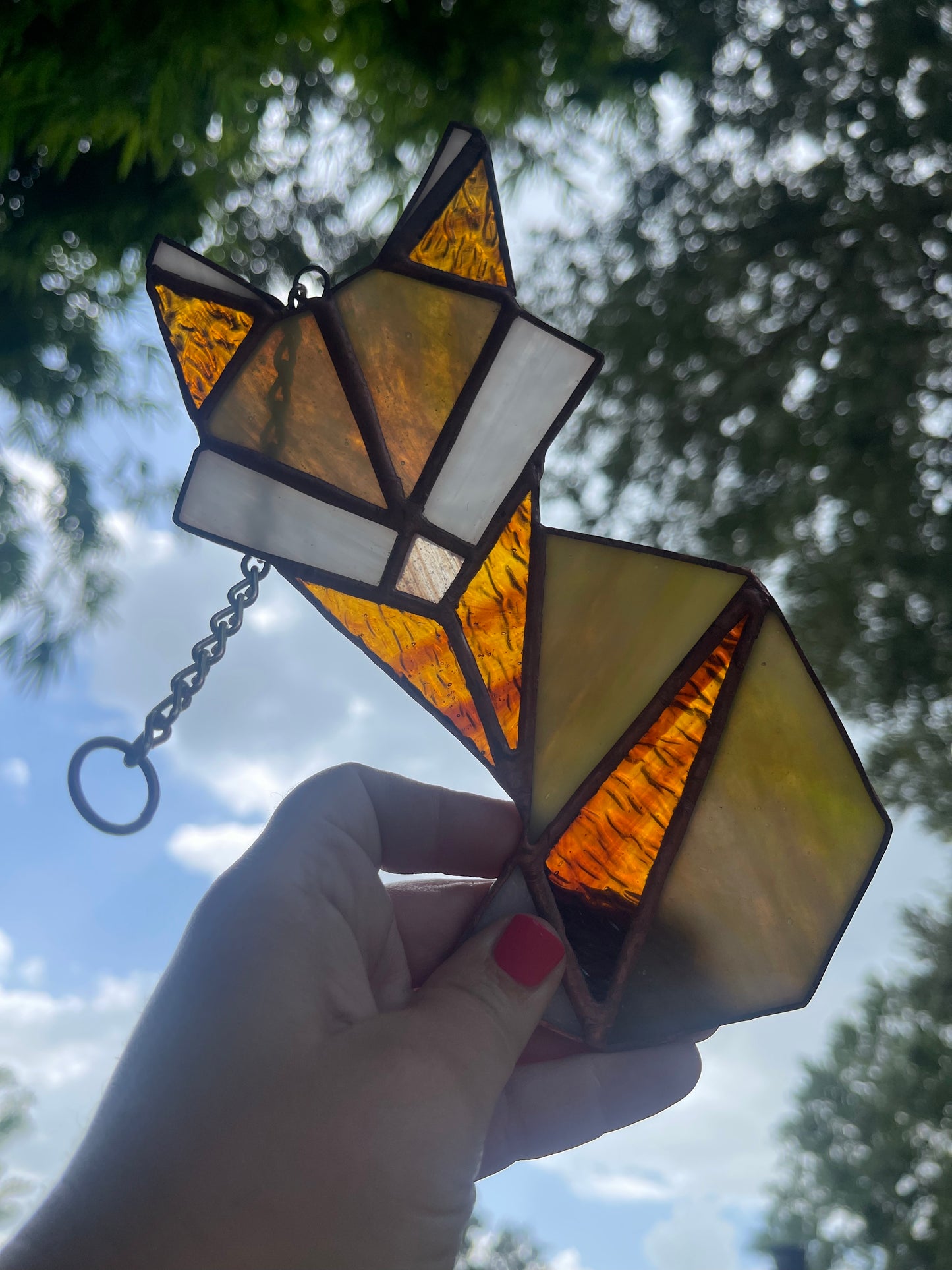 Fox Stained Glass