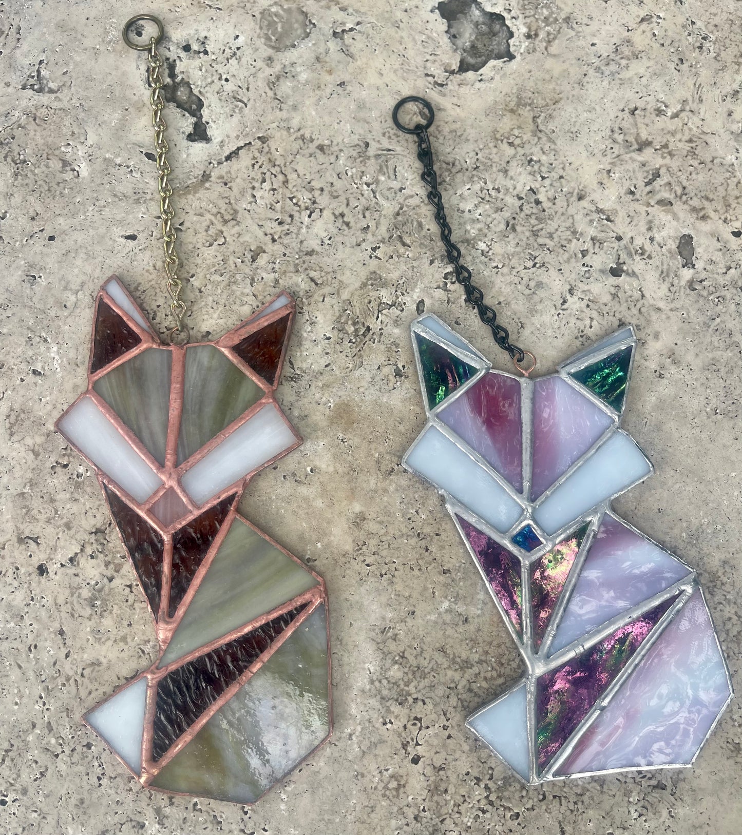 Fox Stained Glass
