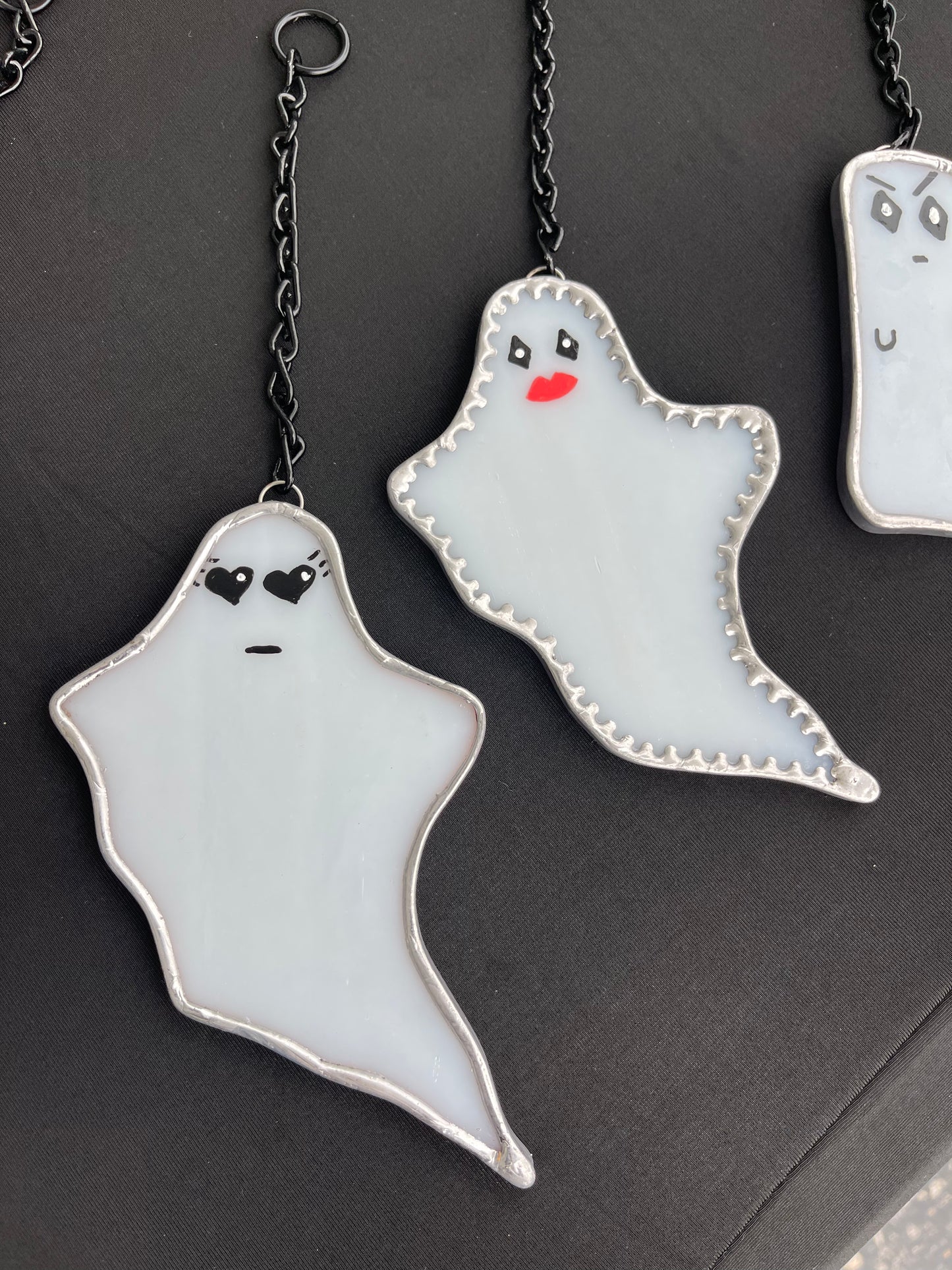 Glass Ghost Ornament