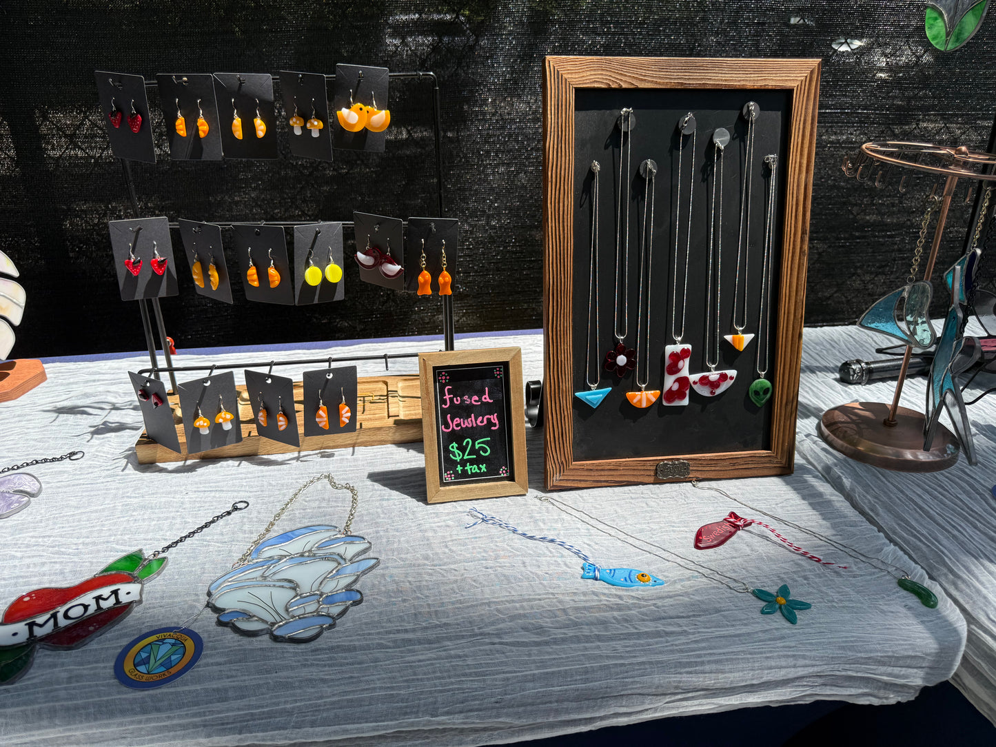 Fused Glass Necklace