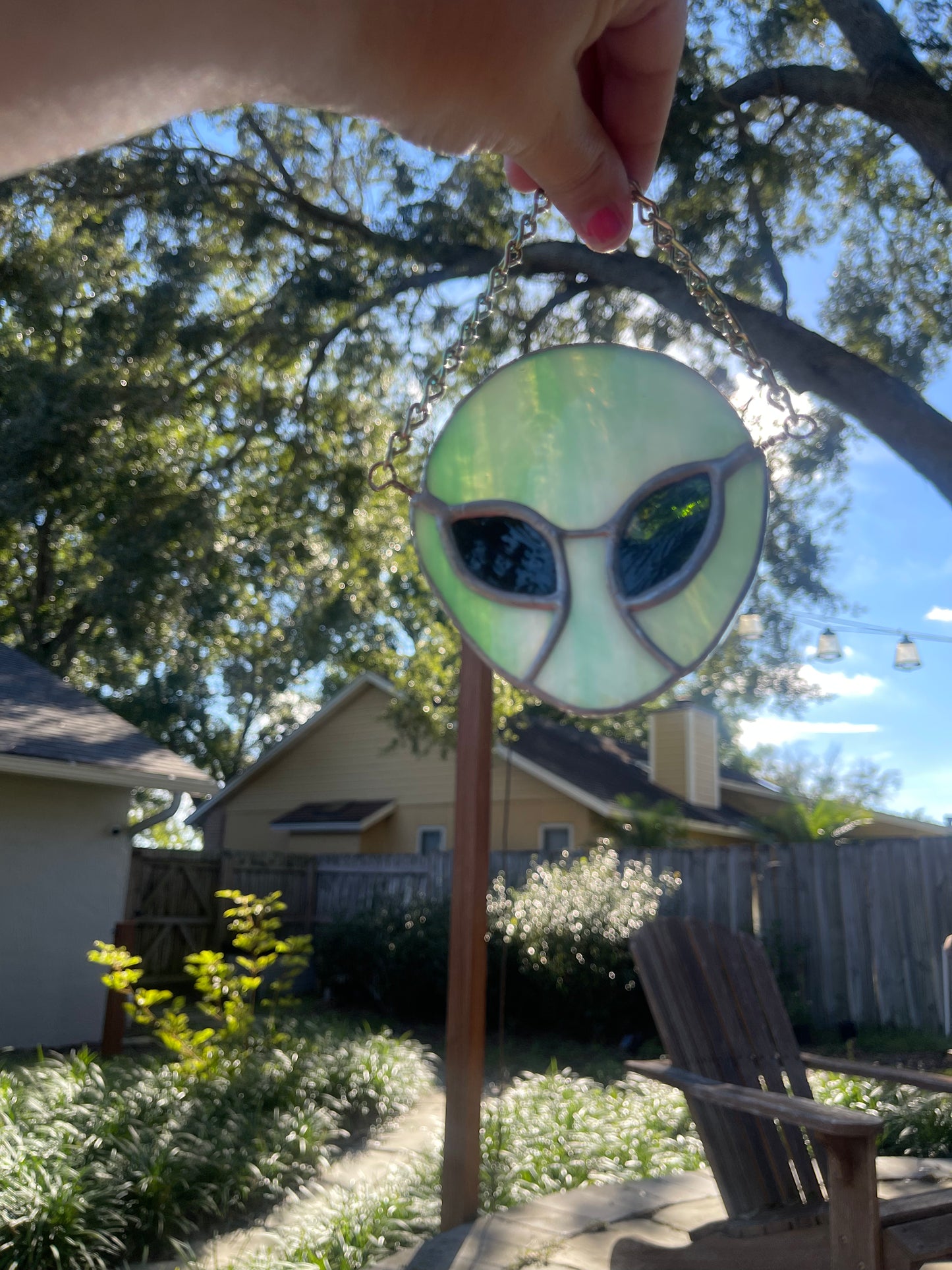 Vintage Alien Face