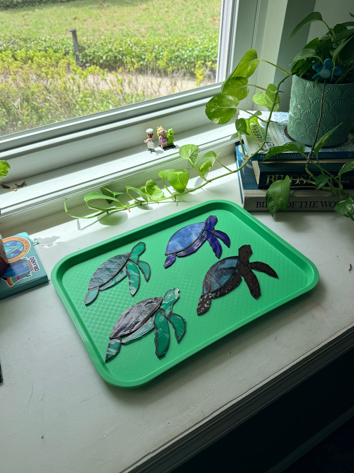 Stained Glass Turtle