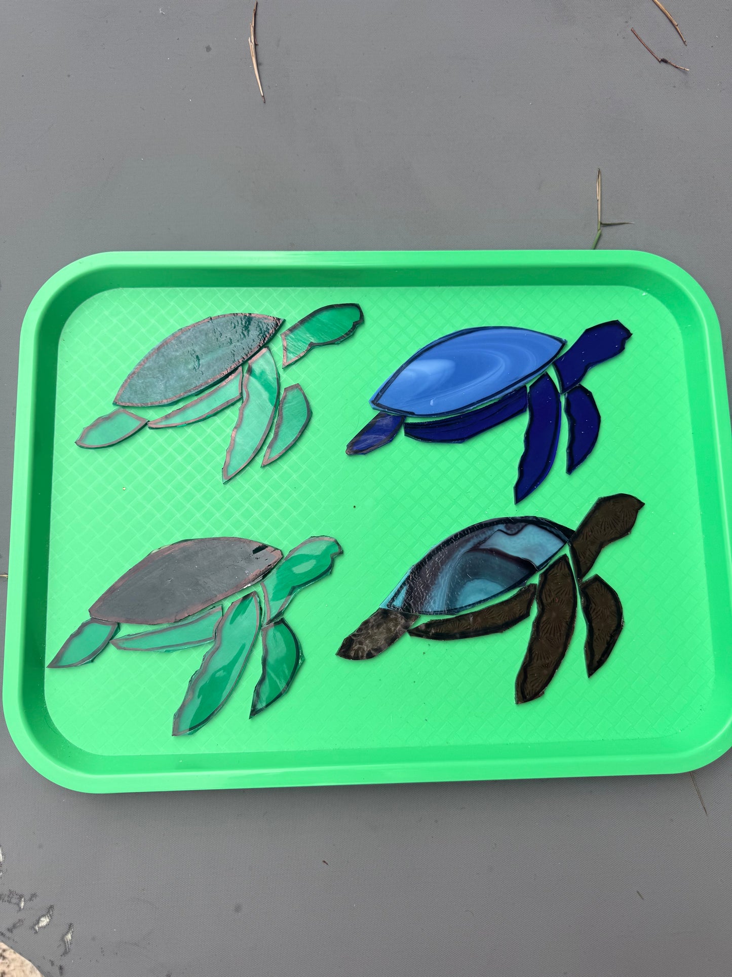 Stained Glass Turtle